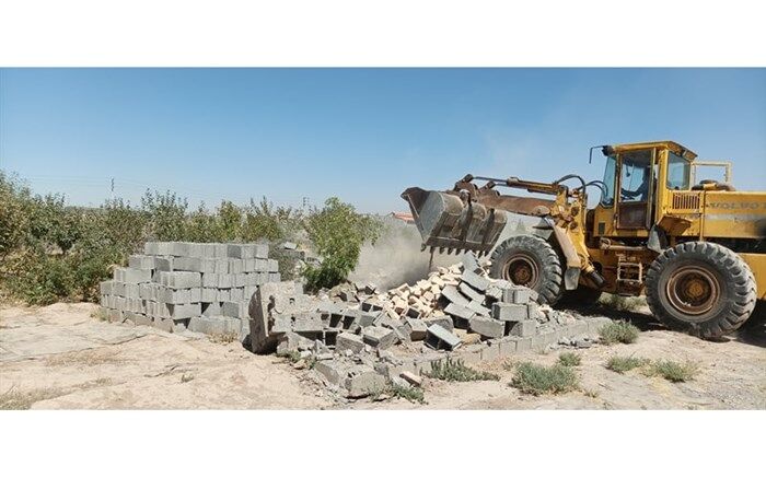 برخورد جدی با متخلفان تغییر کاربری اراضی کشاورزی شهرستان نیشابور