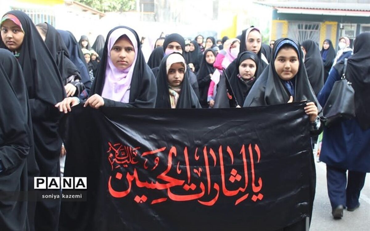 پیاده‌روی بزرگ اربعین «در رکاب زینب» شهرستان ساری