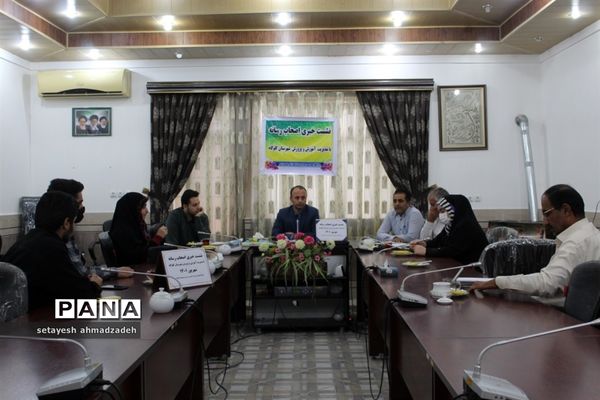 نشست خبرنگاران و اصحاب رسانه با مدیر آموزش و پرورش گلوگاه