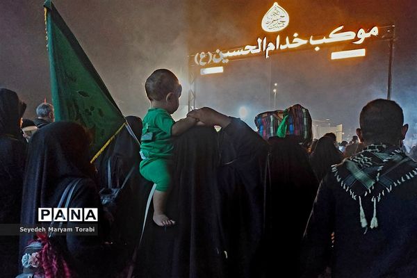 در مسیر بهشت، حضور کودکان و نوجوانان در راهپیمایی اربعین حسینی
