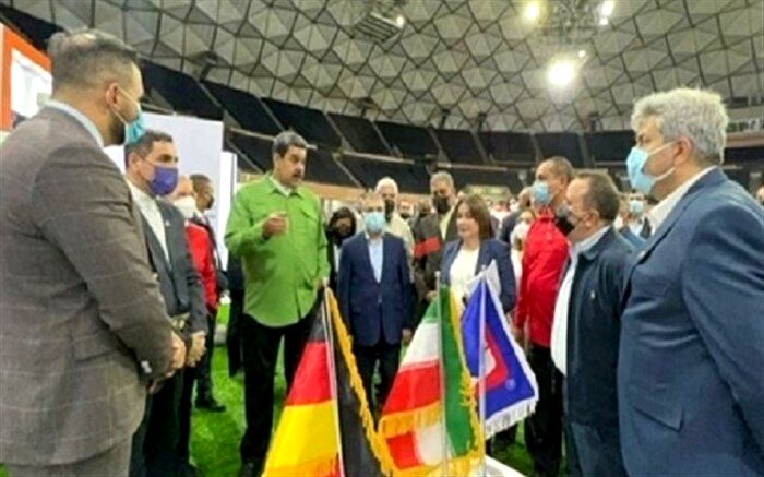 آغاز به کار نمایشگاه ایران‌ساخت با حضور رئیس‌جمهوری ونزوئلا