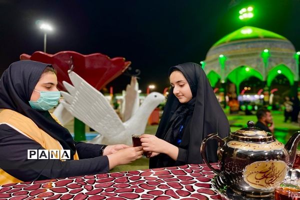 میزبانی مردم اندیمشک از زوار اربعین حسینی