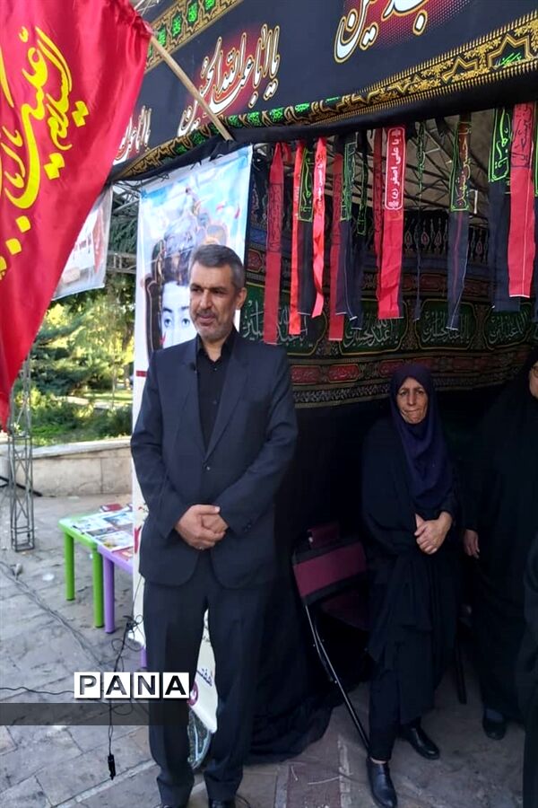 بر پایی موکب های اربعین حسینی دراستان  البرز