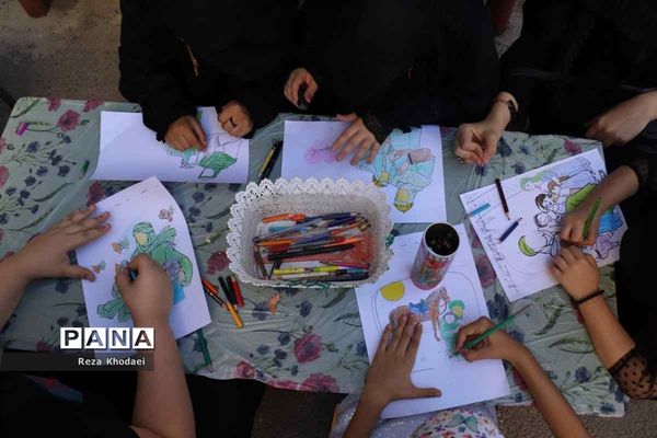 موکب دانش‌آموزی جاماندگان اربعین در تبریز