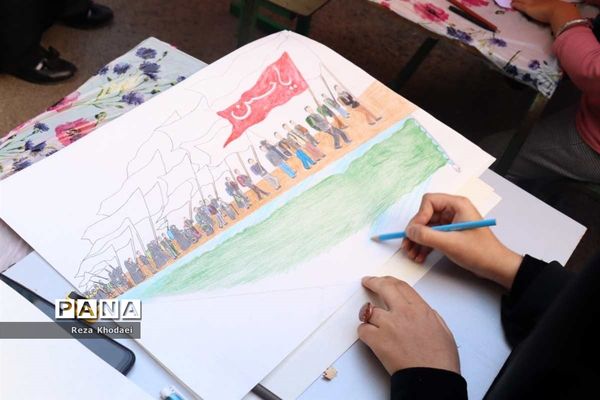 موکب دانش‌آموزی جاماندگان اربعین در تبریز