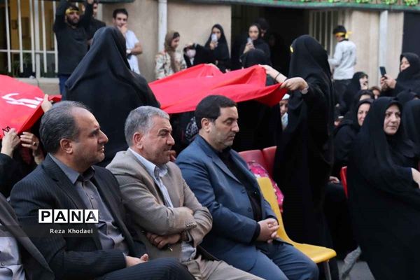 موکب دانش‌آموزی جاماندگان اربعین در تبریز