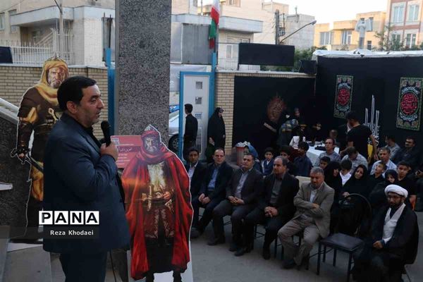 موکب دانش‌آموزی جاماندگان اربعین در تبریز