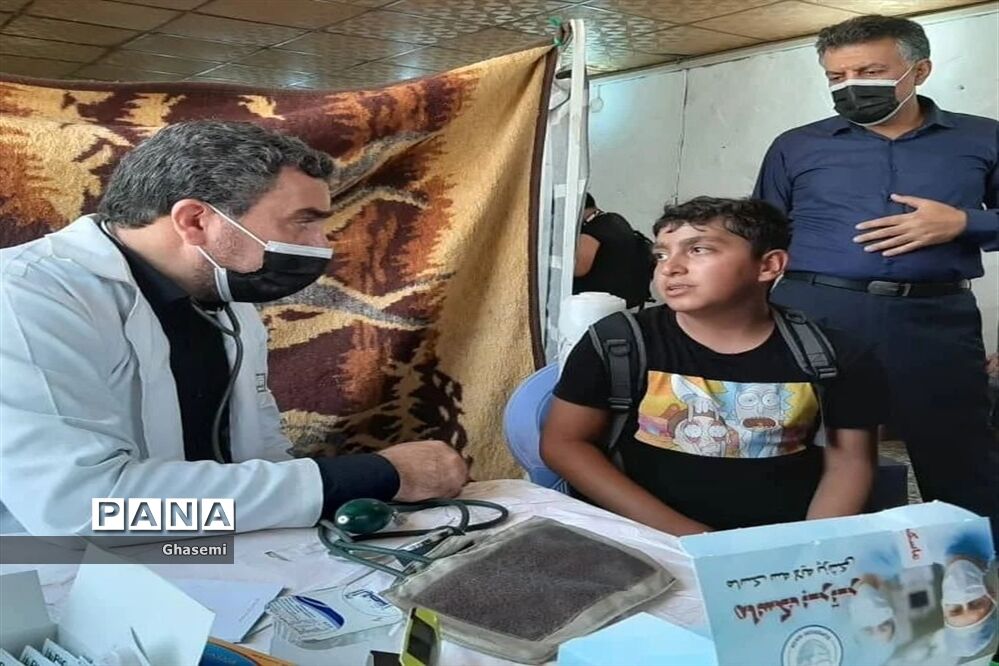 برپایی موکب خدماتی پزشکی نجف آباد در مسیر نجف به کربلا