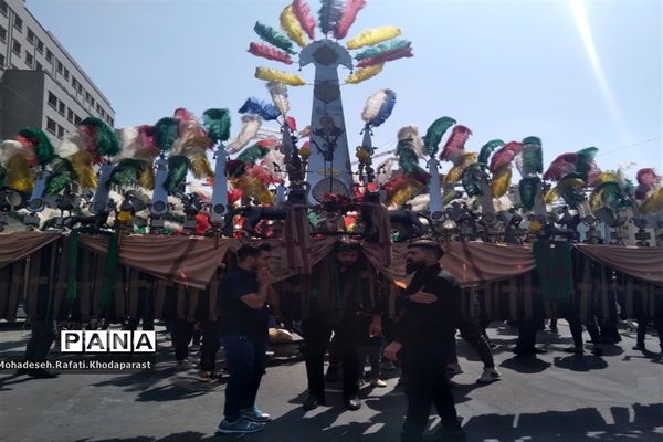 عزاداری در ساحت مقدس امام رضا(ع)