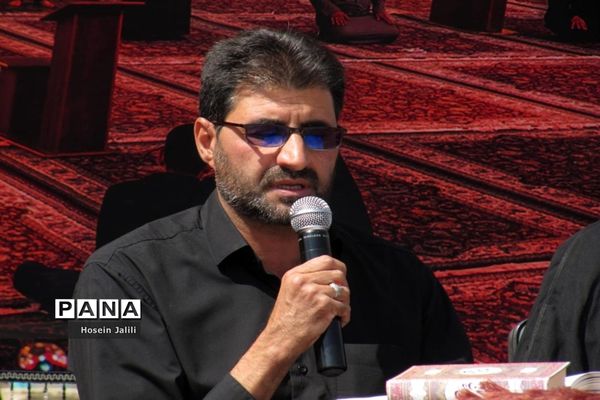 راهپیمایی جاماندگان اربعین حسینی در شهرستان اقلید استان فارس