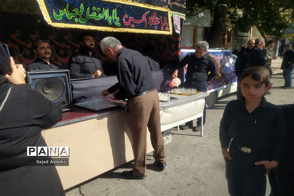 راهپیمایی جاماندگان اربعین حسینی در شهرستان اقلید استان فارس