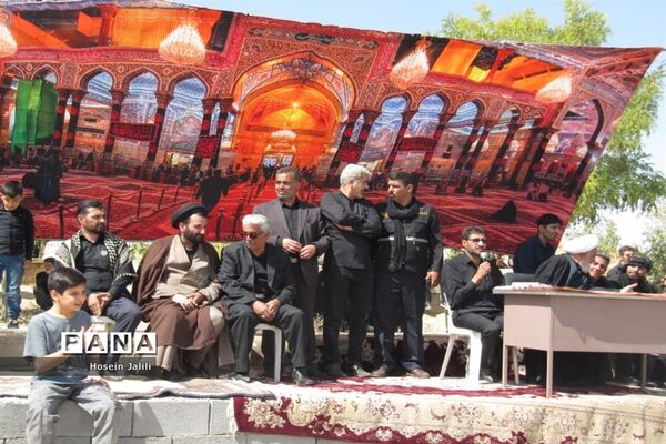راهپیمایی جاماندگان اربعین حسینی در شهرستان اقلید استان فارس