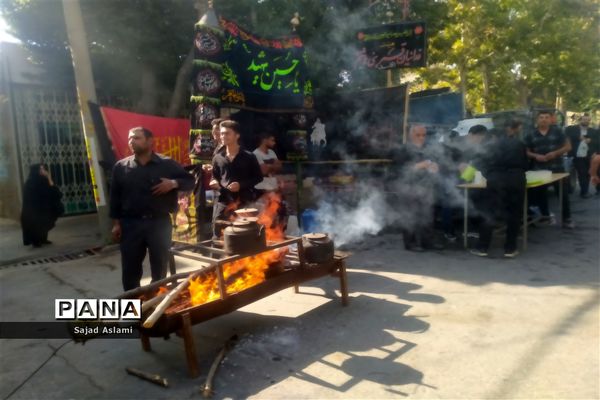 راهپیمایی جاماندگان اربعین حسینی در شهرستان اقلید استان فارس