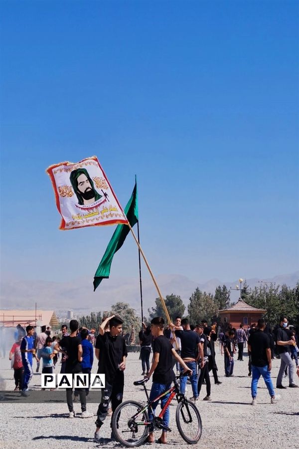 پیاده‌روی عاشقان جامانده از اربعین حسینی در البرز