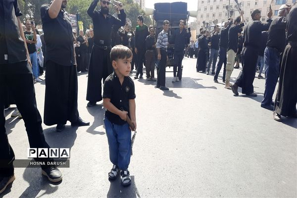 مراسم اربعین حسینی در جوار حرم مطهر رضوی