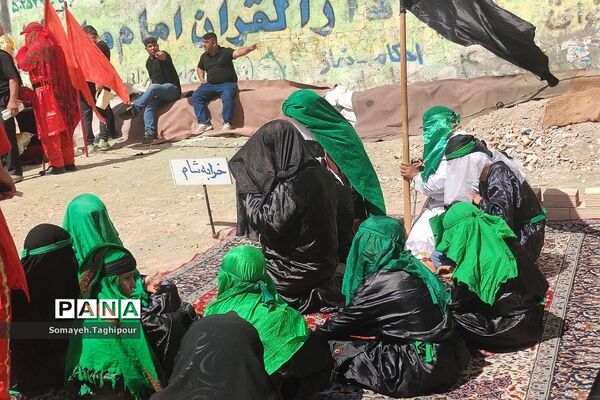 اجرای تعزیه‌خوانی واقعه کربلا در بهارستان دو