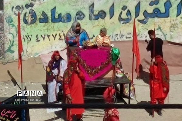 اجرای تعزیه‌خوانی واقعه کربلا در بهارستان دو