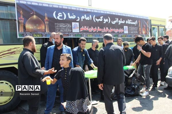 شورحضور جاماندگان کربلای حسینی در راهپیمایی اربعین اسلامشهر