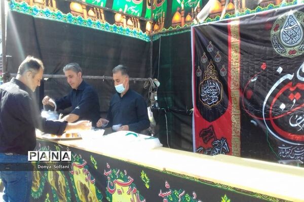 عزاداری بهارستانی‌ها در روز اربعین حسینی