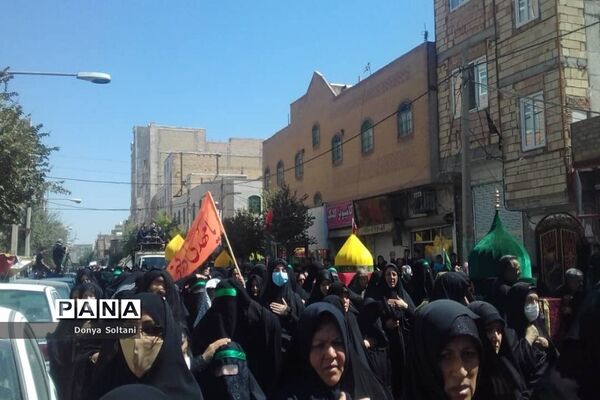 عزاداری بهارستانی‌ها در روز اربعین حسینی
