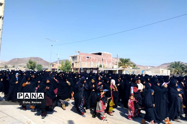 مراسم پیاده‌روی دلدادگان حسینی (ع) در بزمان