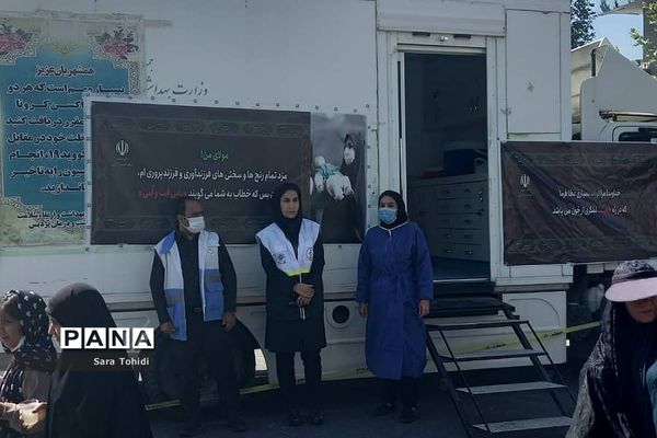 مراسم با شکوه پیاده‌روی جاماندگان اربعین حسینی در شهرستان پردیس