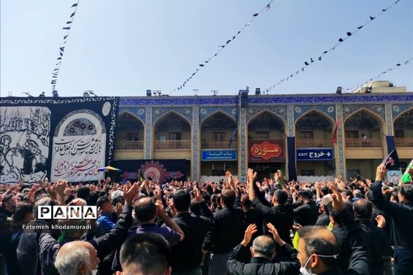 پیاده‌روی جاماندگان اربعین حسینی در شیراز