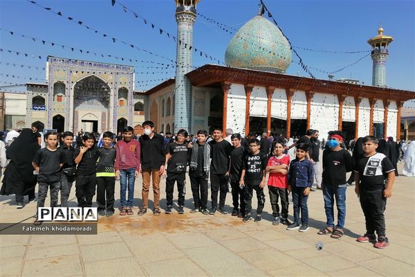 پیاده‌روی جاماندگان اربعین حسینی در شیراز