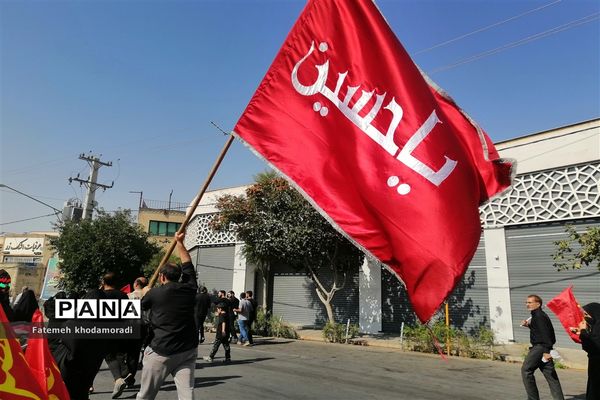 پیاده‌روی جاماندگان اربعین حسینی در شیراز