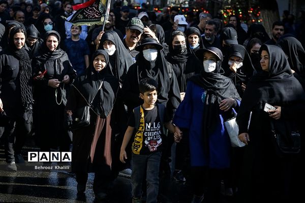 پیاده‌روی جاماندگان اربعین-تهران /2