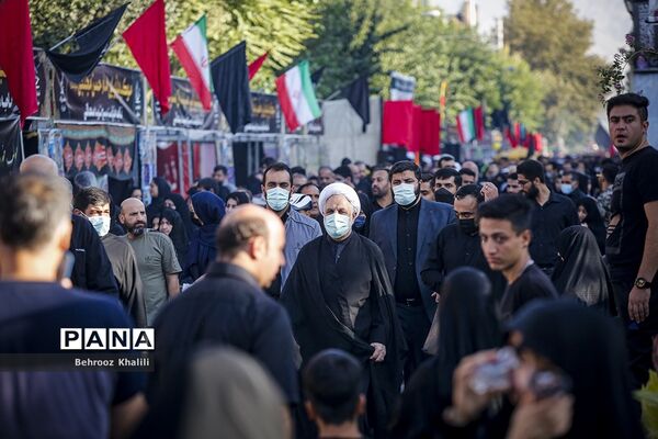 پیاده‌روی جاماندگان اربعین-تهران /2