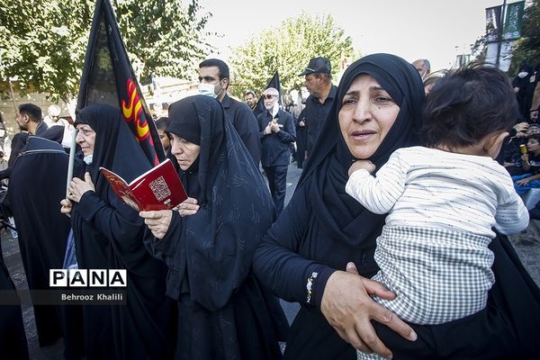 پیاده‌روی جاماندگان اربعین-تهران /2