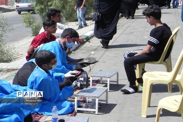 پیاده‌روی نمادین جاماندگان اربعین حسینی در زاهدان