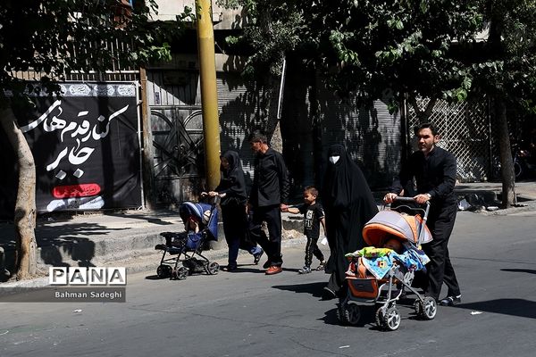 پیاده‌روی جاماندگان اربعین-تهران /3