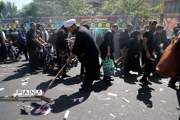 پیاده‌روی جاماندگان اربعین-تهران /3