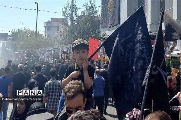 مراسم پیاده‌‌روی دلدادگان حسینی(ع) در تهران