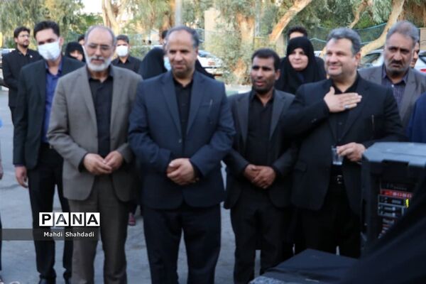 فعالیت موکب دانش‌آموزان و فرهنگیان زابل در مراسم اربعین حسینی(ع)