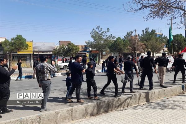 مراسم عزاداری اربعین حسینی در شهرستان زیرکوه -خراسان جنوبی