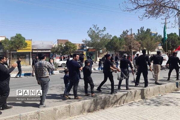 مراسم عزاداری اربعین حسینی در شهرستان زیرکوه -خراسان جنوبی