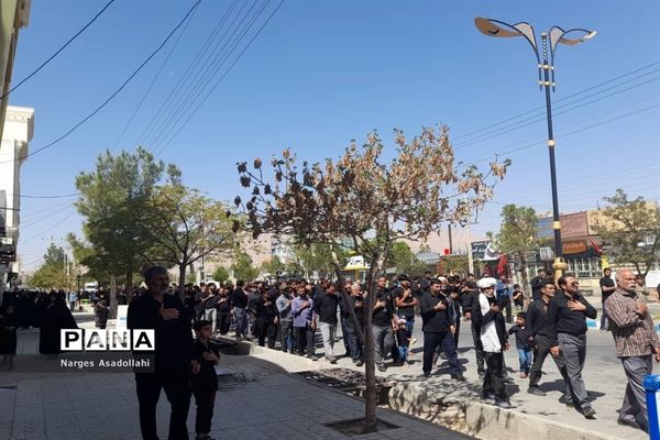 مراسم عزاداری اربعین حسینی در شهرستان زیرکوه -خراسان جنوبی