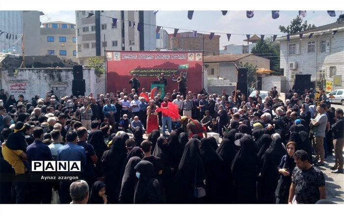 راهپیمایی باشکوه مردم قائمشهر در اربعین حسینی به یاد نجف تا کربلا