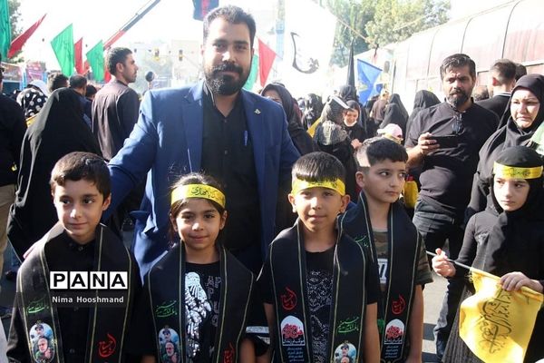 پیاده‌روی جاماندگان اربعین حسینی در شهرری