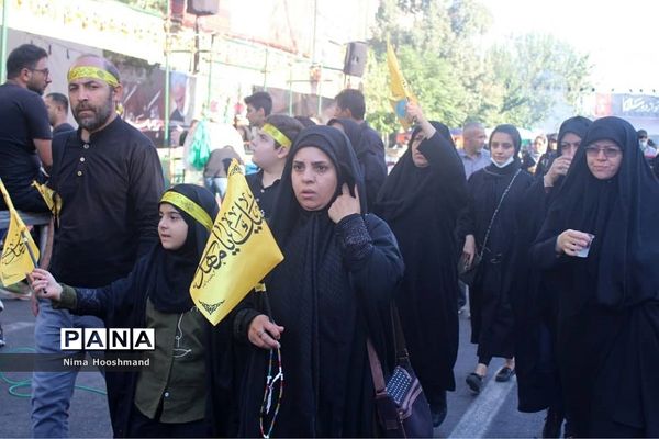 پیاده‌روی جاماندگان اربعین حسینی در شهرری