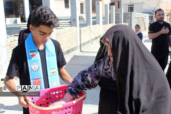 موکب فرزندان حاج قاسم در گلوگاه