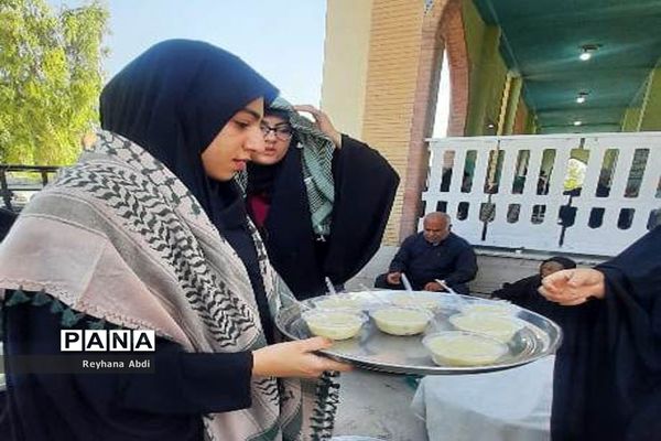 پیاده‌روی جاماندگان اربعین در اهرم تنگستان