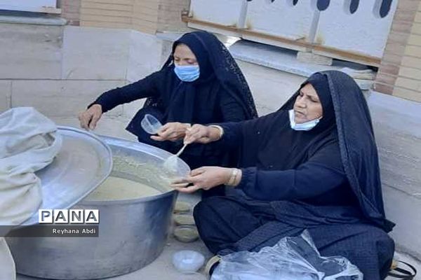 پیاده‌روی جاماندگان اربعین در اهرم تنگستان