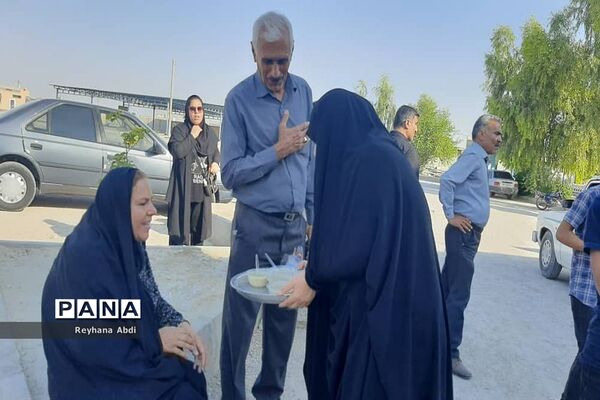 پیاده‌روی جاماندگان اربعین در اهرم تنگستان
