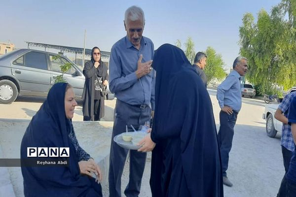 پیاده‌روی جاماندگان اربعین در اهرم تنگستان