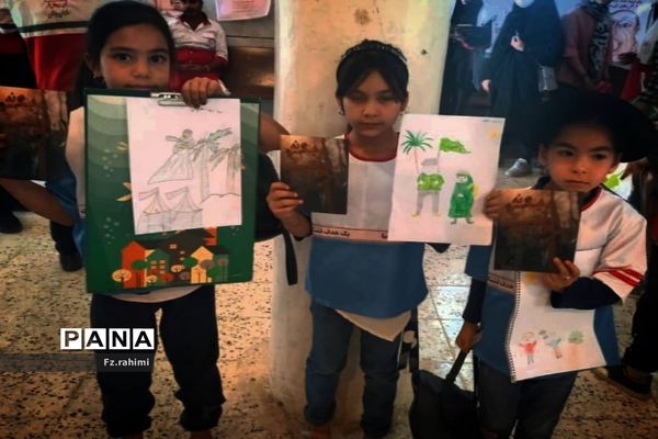 ویژه برنامه‌های هلال احمر پردنجان به‌مناسبت اربعین حسینی/چهارمحال و بختیاری