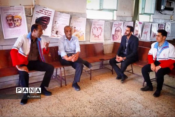 ویژه برنامه‌های هلال احمر پردنجان به‌مناسبت اربعین حسینی/چهارمحال و بختیاری